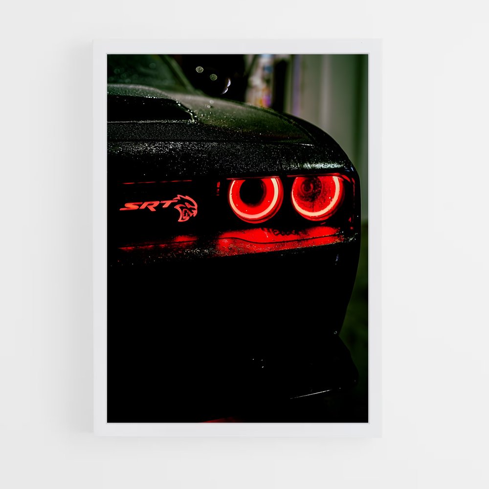 Poster Fury Black Demon – affiche Dodge (vue 3)